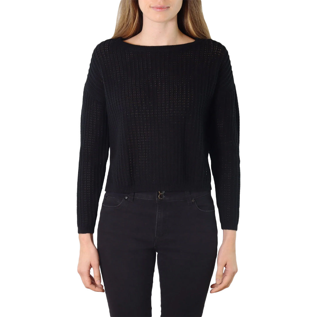 Metric Knits Perforated Sweater Women's