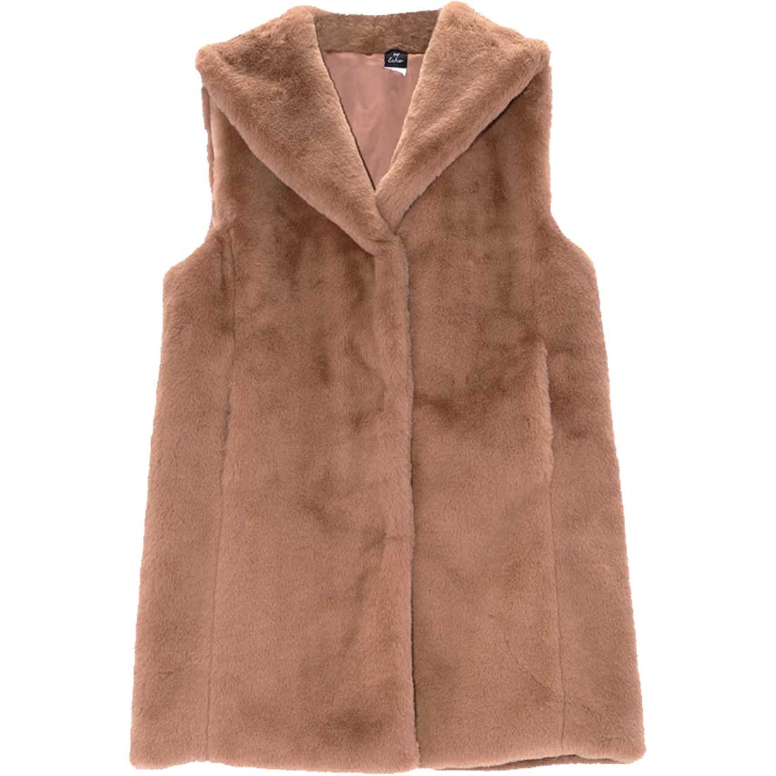 Faux mink vest best sale