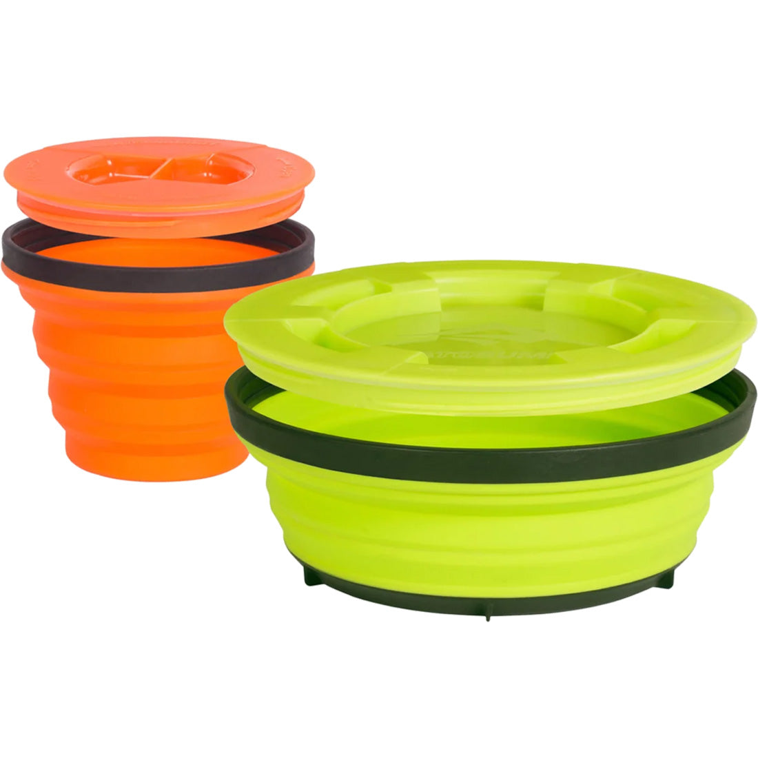 Sea to Summit X-Seal And Go Food Container Set, Orange/Lime