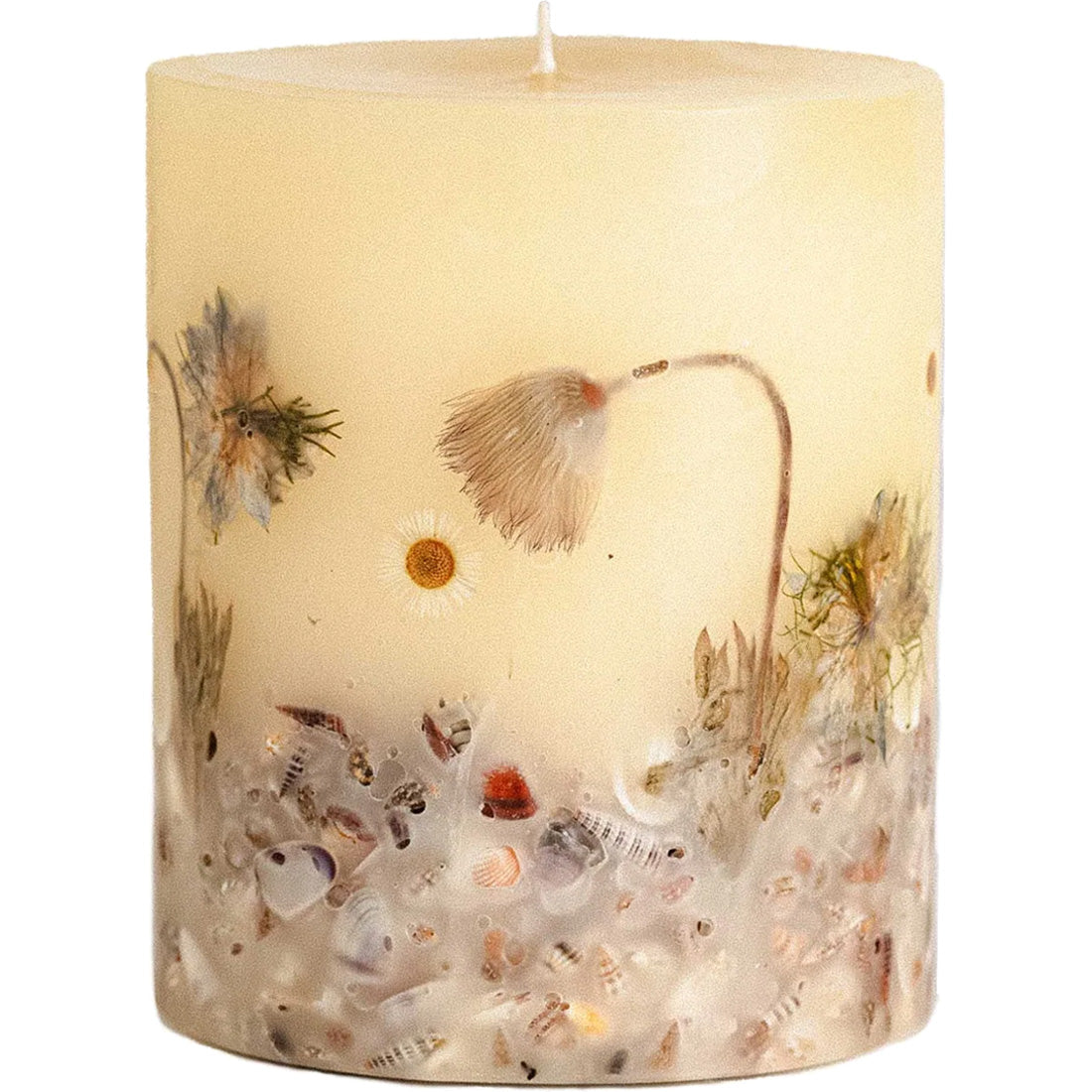 Rosy Rings Small Round Botanical Candle