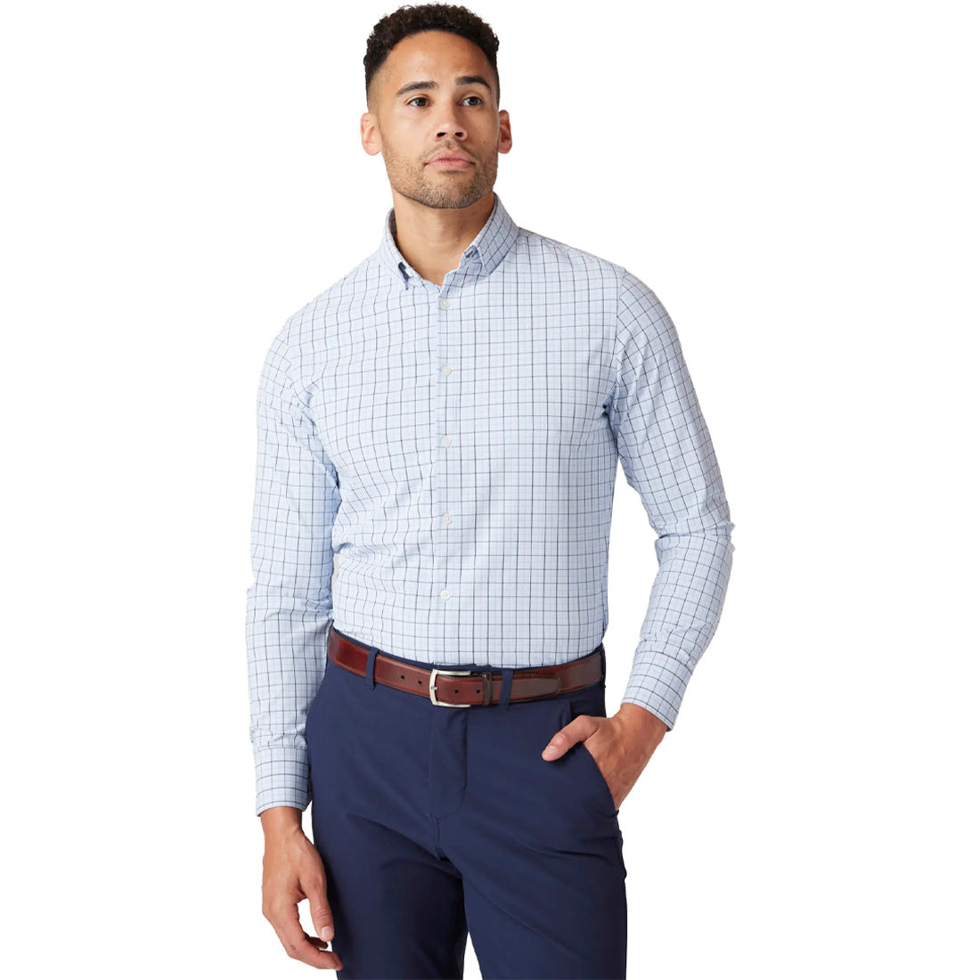 Mizzen + Main Leeward Long Sleeve Dress Shirt - Men's