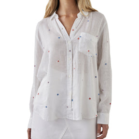 Rails Charli Embroidered Daisy Shirt - Women's