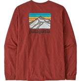 Patagonia Long-Sleeved Line Logo Ridge Responsibili-Tee - Men's