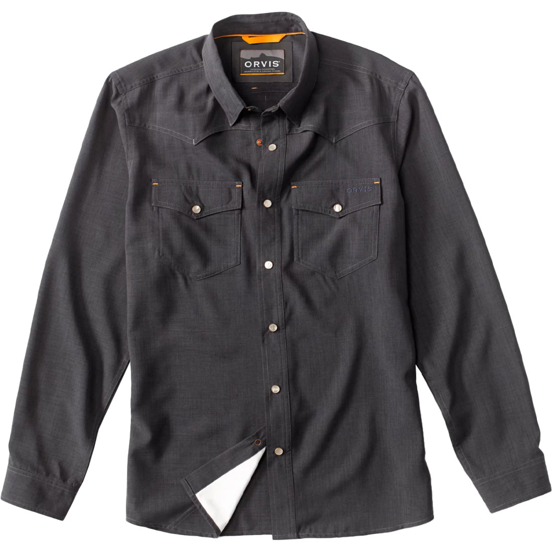 Orvis Tech Chambray Long Sleeve Western Shirt - Men's