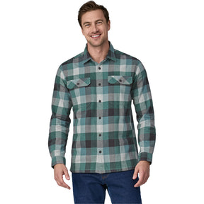 Patagonia Long Sleeve Cotton Midweight Fjord Flannel Shirt - Men's