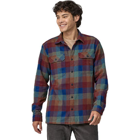 Patagonia Long Sleeve Cotton Midweight Fjord Flannel Shirt - Men's