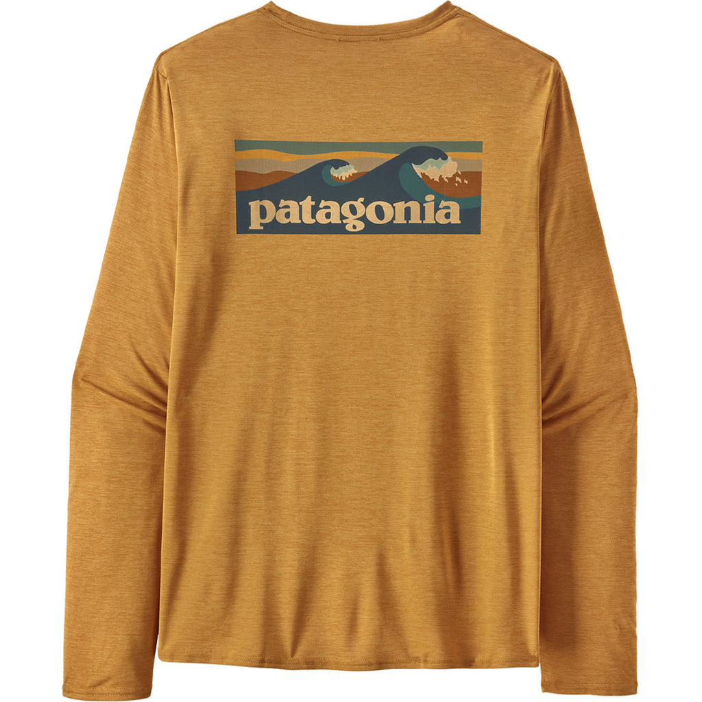Patagonia Men's Early Rise Stretch Fishing Shirt in Pufferfish Gold, Large - Fishing Shirts - Organic Cotton/Polyester/