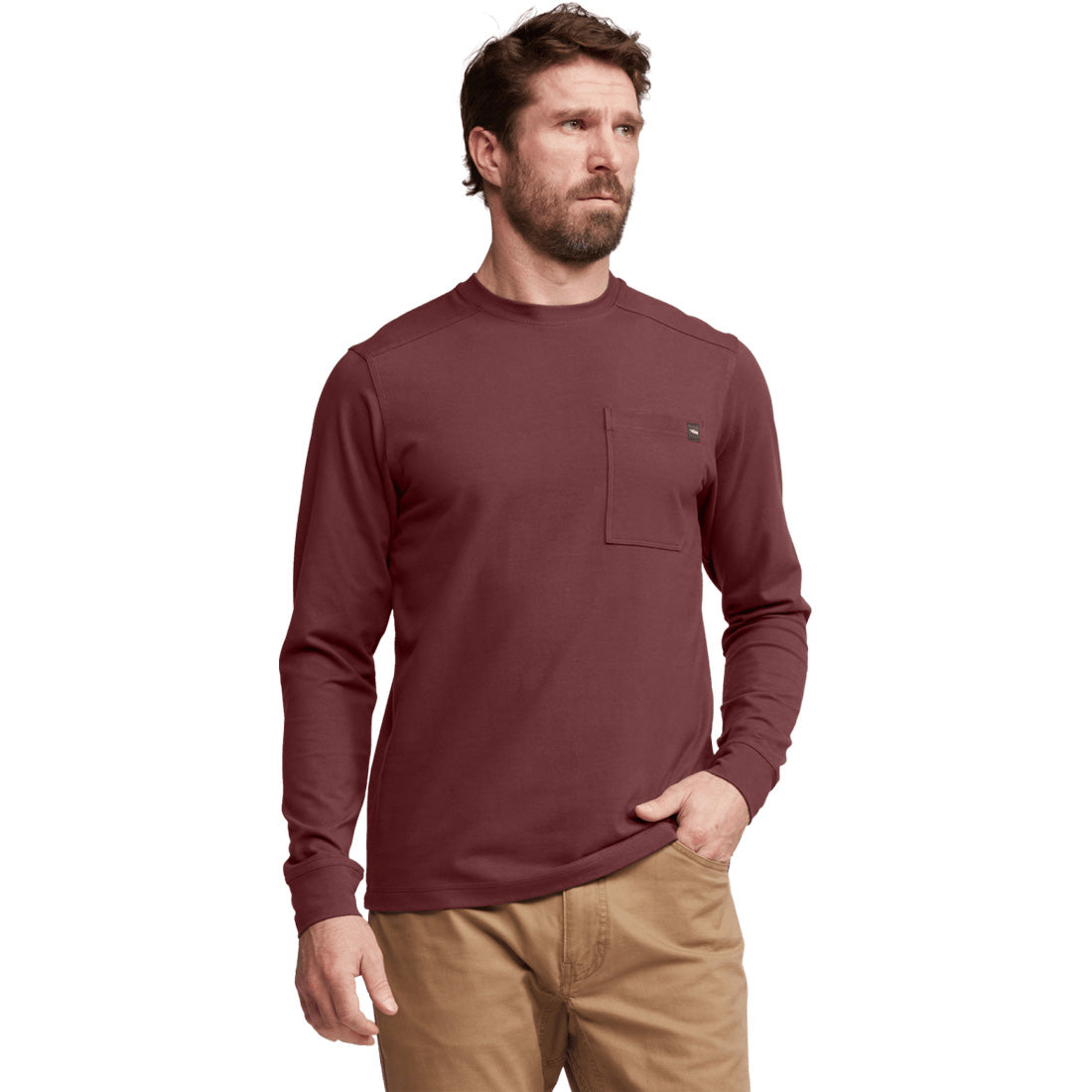 Sitka Foothills Long Sleeve Crew - Men's