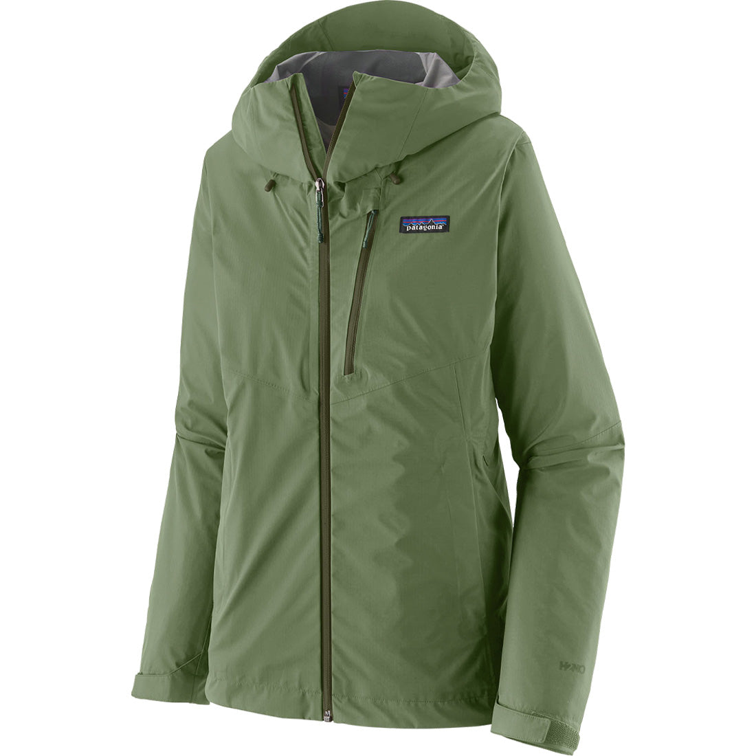 Patagonia Granite Crest Rain Jacket Women s Terrain Green L