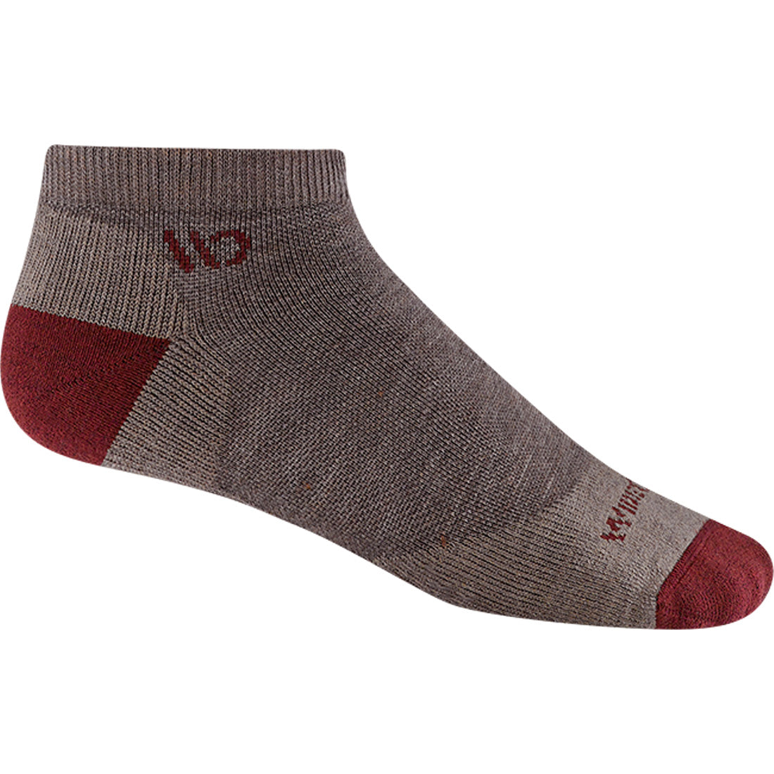 Wide Open by Darn Tough Vermont Solid Midweight No Show Sock - Women's