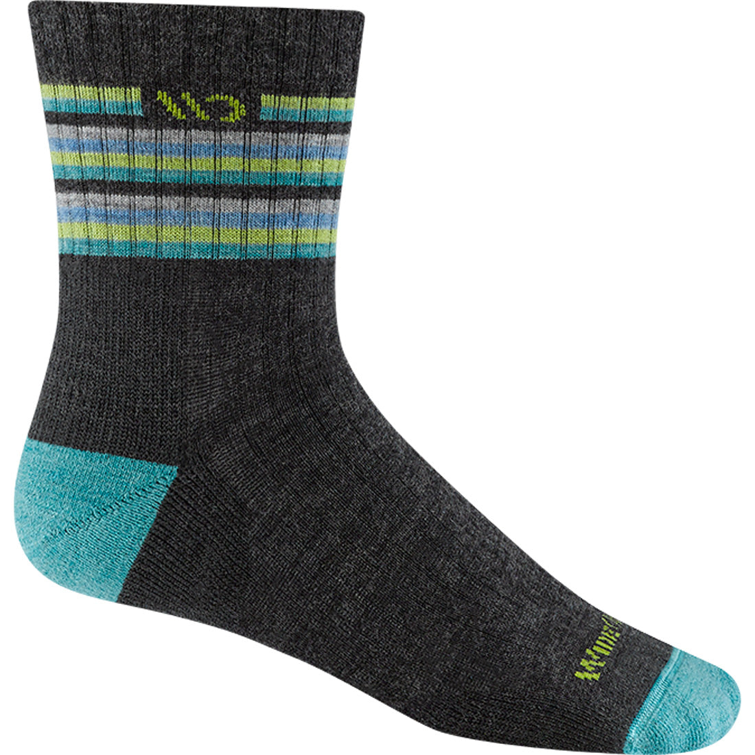 Wide Open by Darn Tough Vermont Multi Stripe Cushioned Micro Crew Sock - Women's