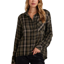 Bella Dahl Slouchy Pocket Button Down - Women's