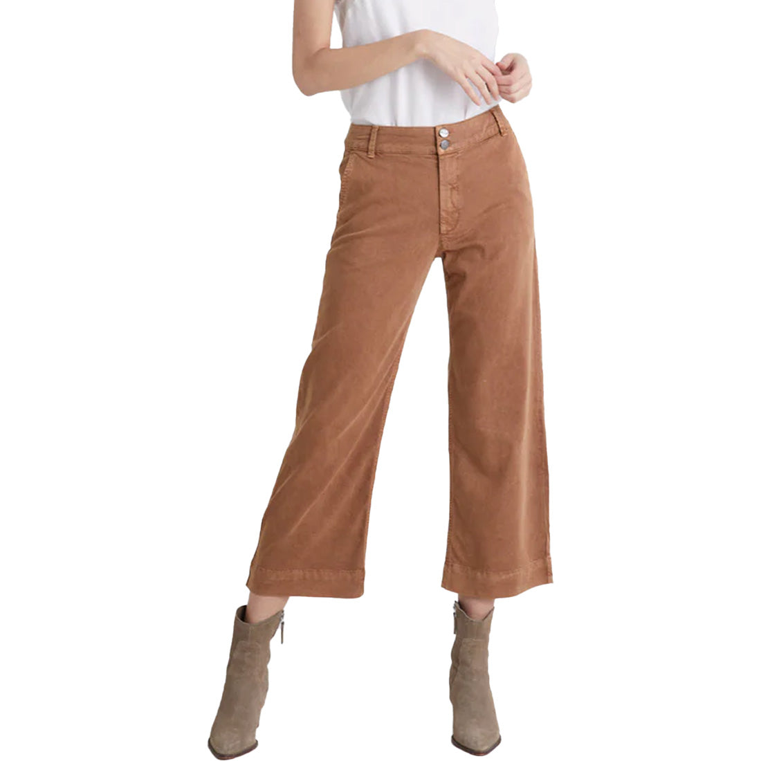 Bella Dahl Saige Wide Leg Crop - Women's