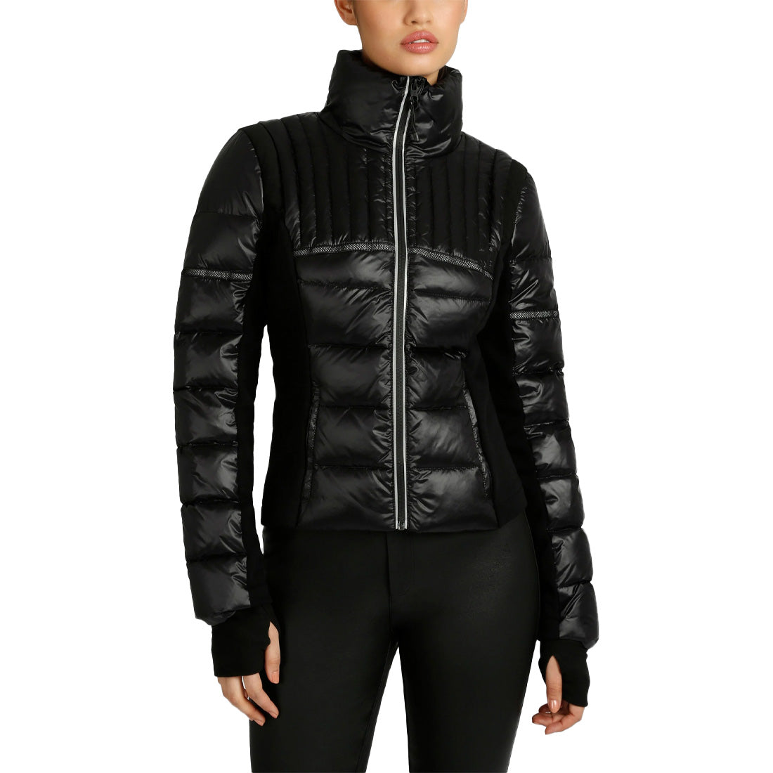 Blanc Noir Reflective Inset Featherweight Jacket - Women's