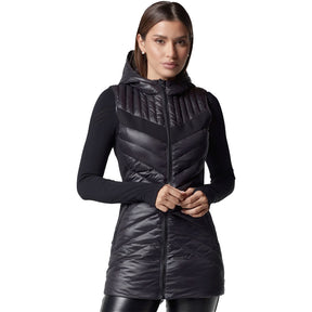 Blanc Noir Elongated Puffer Vest - Women's