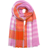 Echo Design Buzzy Plaid Scarf