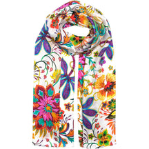 Echo Design Fantastical Floral Silk Oblong Scarf