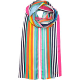 Echo Design Tropic Stripe Silk Oblong Scarf