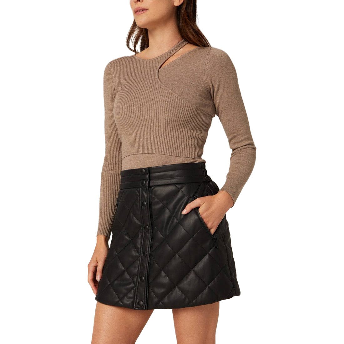 Alp-N-Rock Emilia Quilted Mini Skirt - Women's