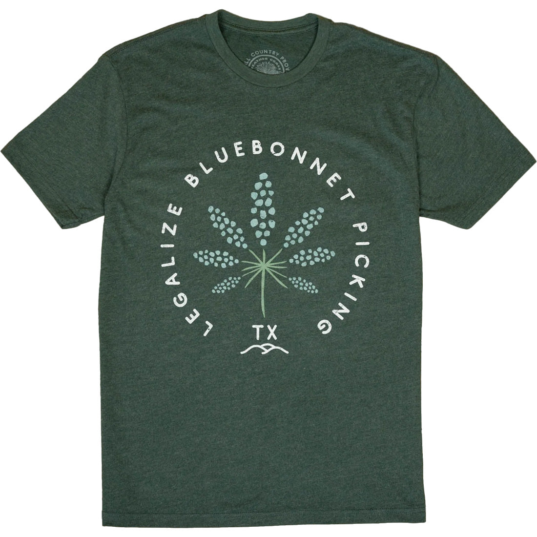 THC Provisions Legalize Bluebonnet Picking Tee