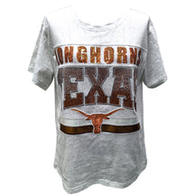 Queen of Sparkles Texas Longhorns Vintage Tee - Women's