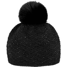 Mitchie's Matchings Sparkle Beanie w/Fox Pom - Women's