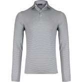 KJUS Soren Stripe Long Sleeve Polo - Men's