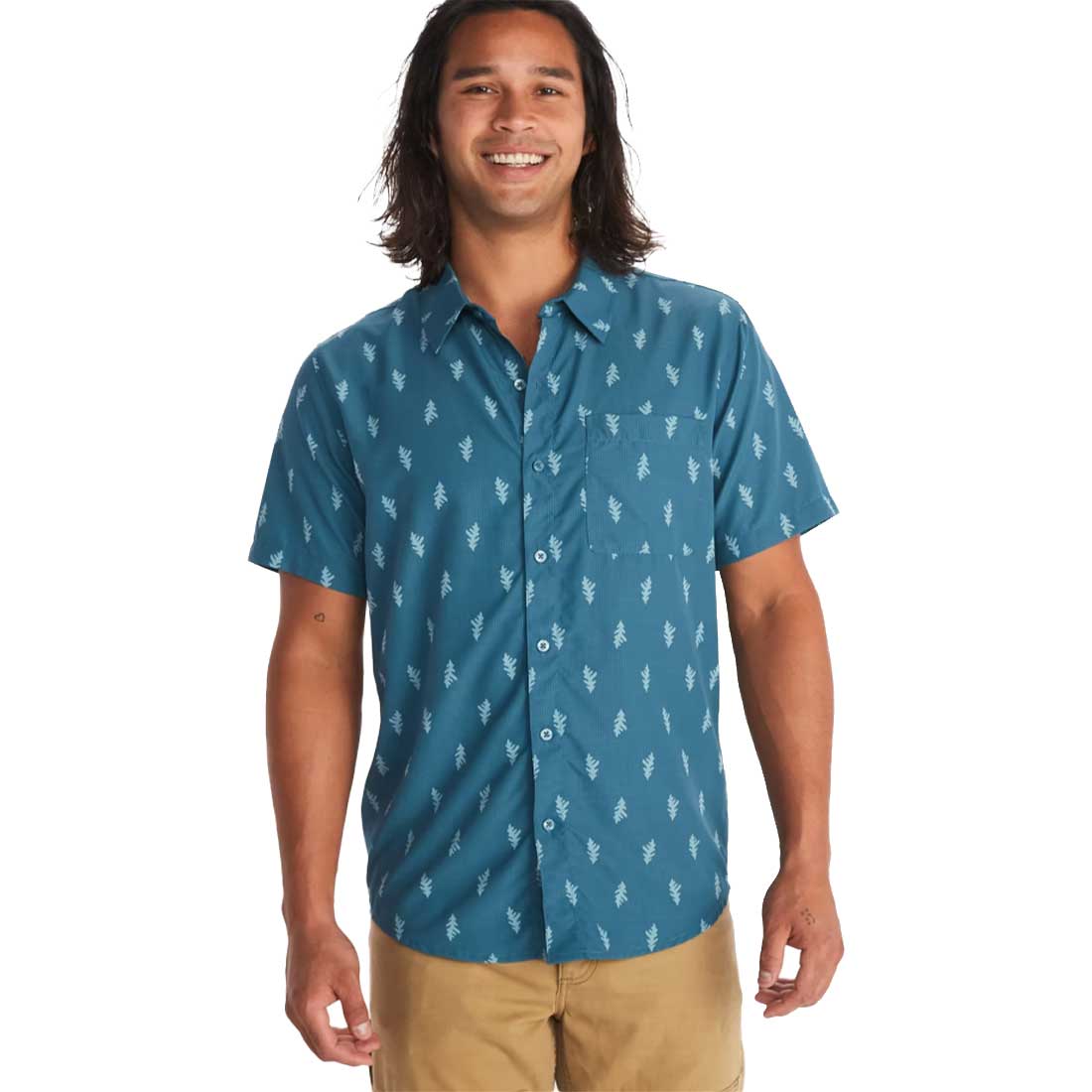 Marmot Aerobora Novelty Short Sleeve Shirt - Men's