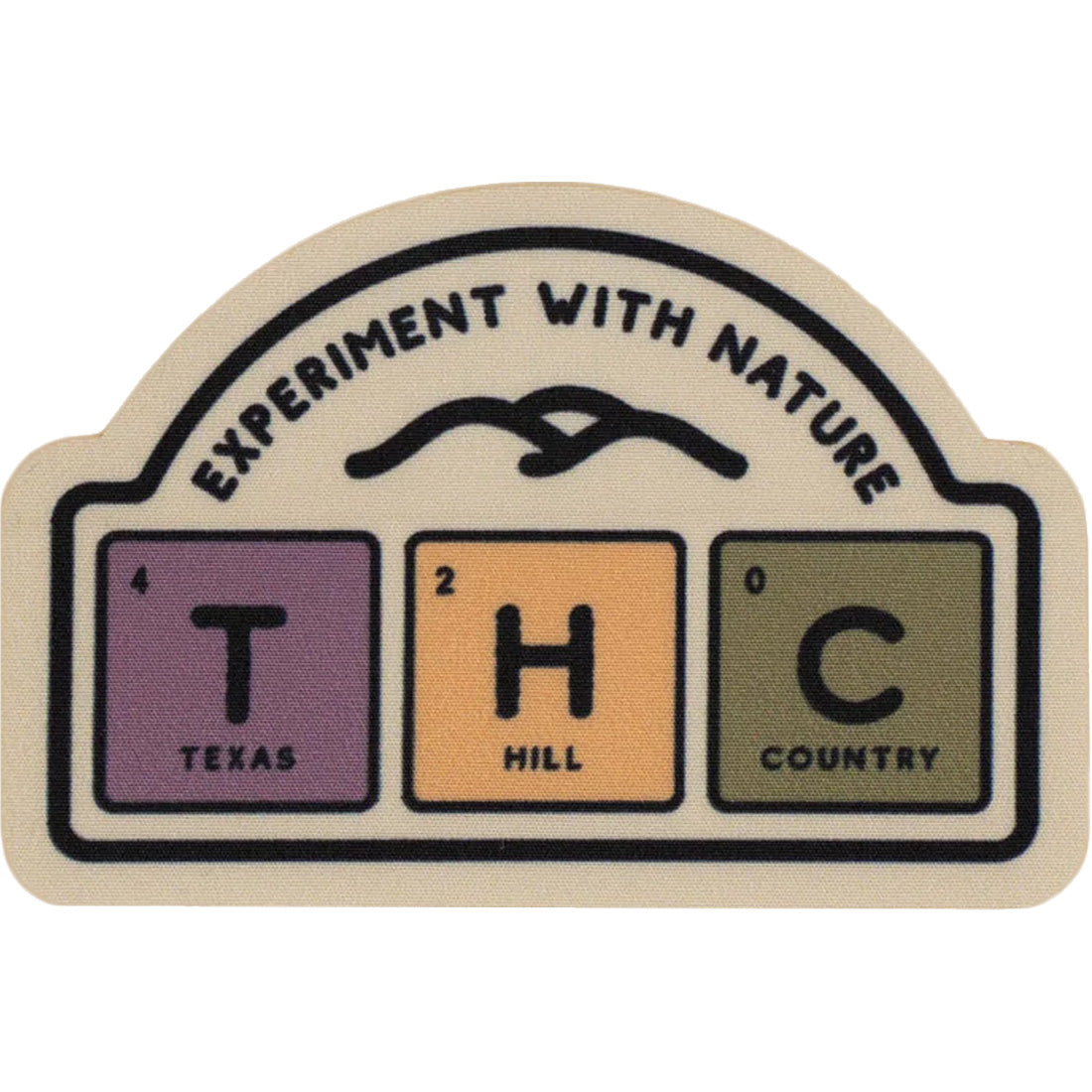 THC Provisions Experiment With Nature Sticker