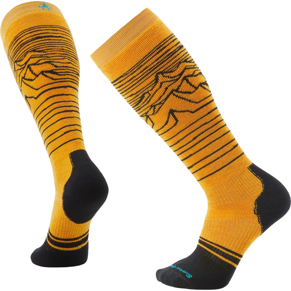 Smartwool Ski Full Cushion Over-the-Calf Sock (Honey Gold) - Men's