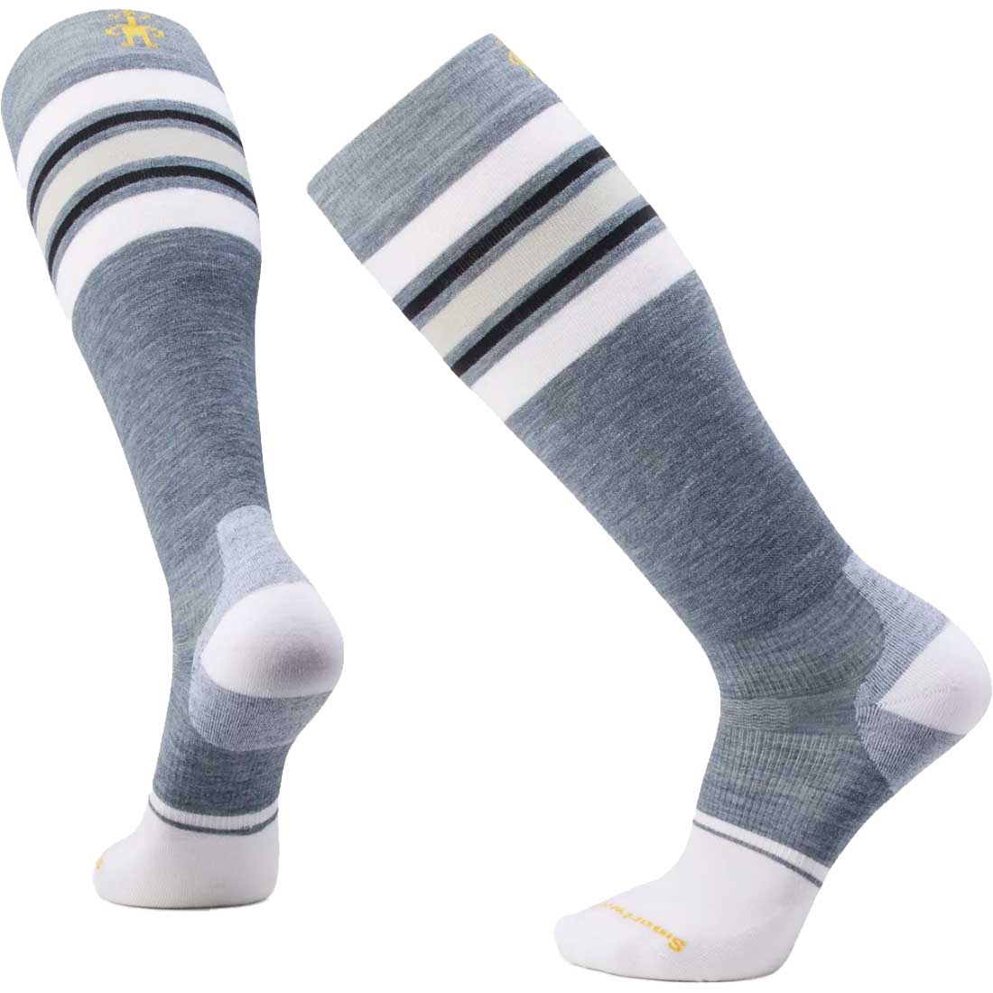 Smartwool Snowboard Targeted Cushion Stripe Extra Stretch Over-the-Calf Sock