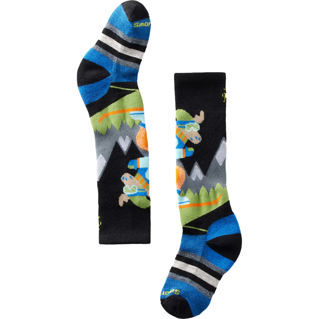 Smartwool Wintersport Full Cushion Mountain Moose Over-the-Calf Sock - Kids