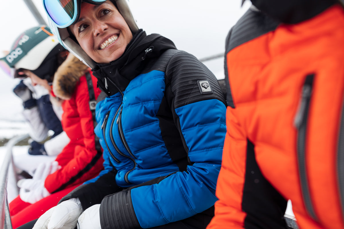 Anorak mujer ski Descente Mosalia insulated Negra - Ski Service