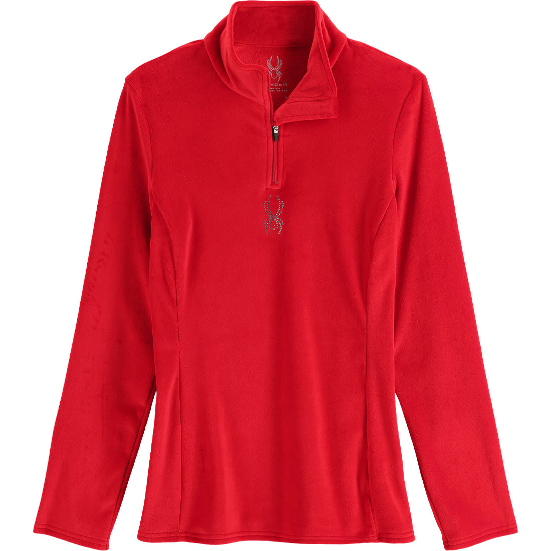 Spyder Shimmer Bug Zip T-Neck - Women's