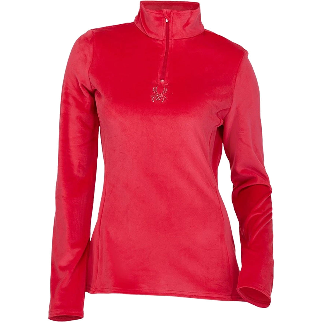 Spyder Shimmer Bug Zip T-Neck - Women's