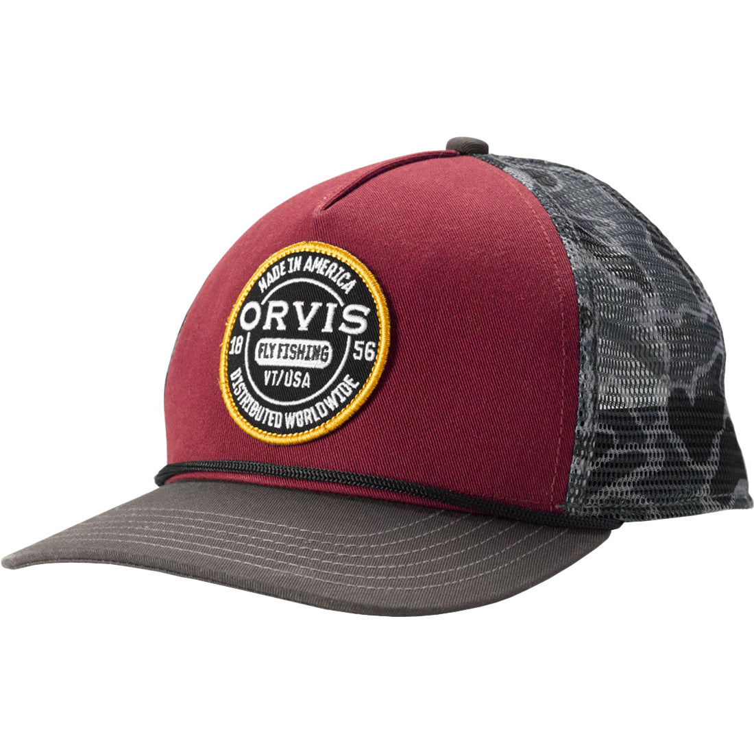 Orvis Worldwide Camo Mesh Trucker Hat