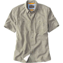 Orvis Tech Chambray Short Sleeve Work Shirt - Men's