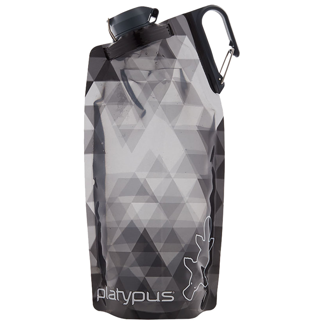 Platypus (Cascade Designs) 1L DuoLock SoftBottle - Gray Prisms