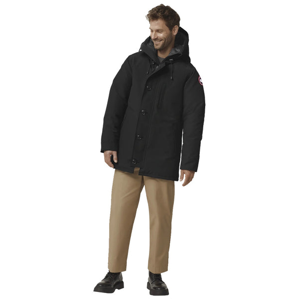 Canada Goose Men s Chateau Down Parka Black Size Large