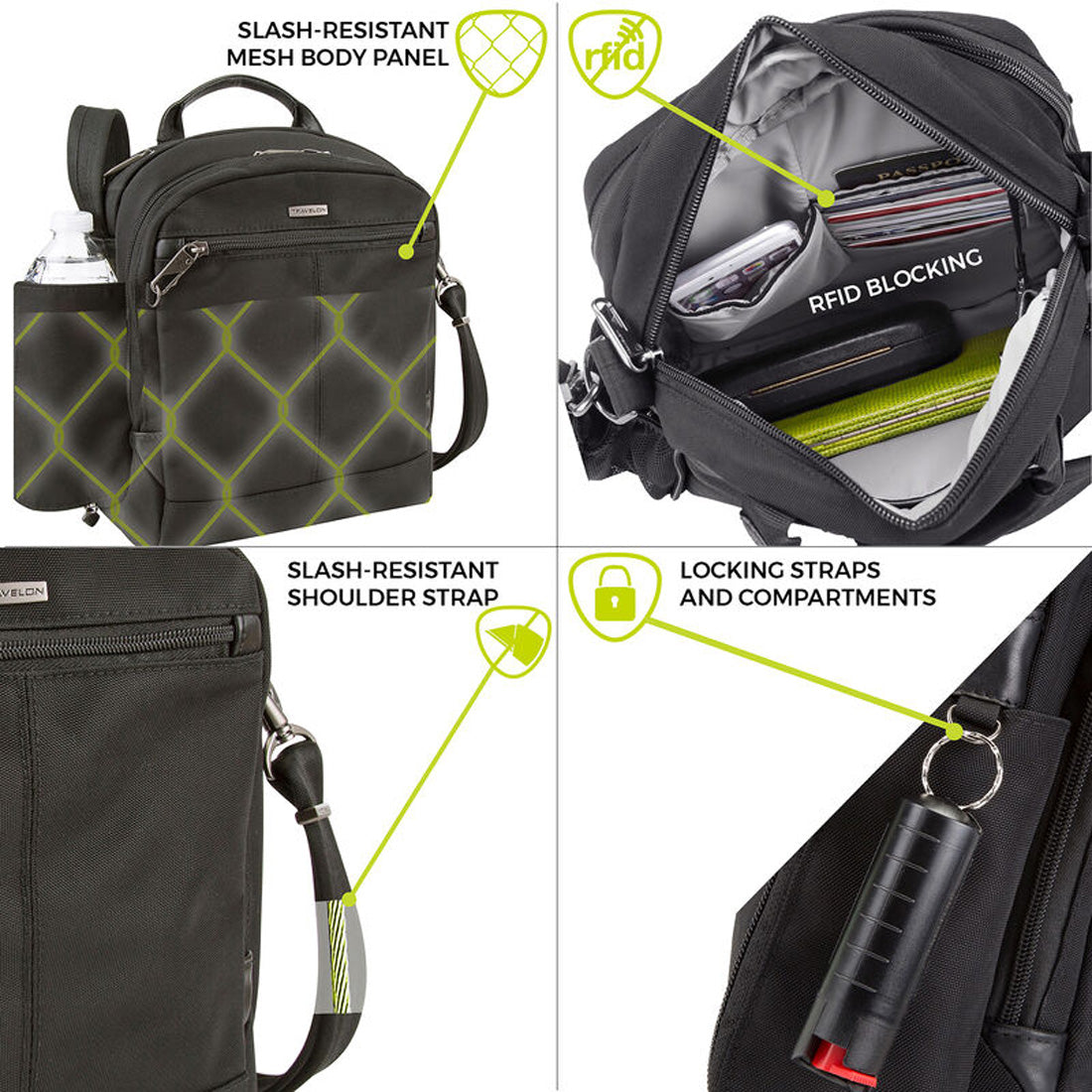 Travelon tour outlet bag