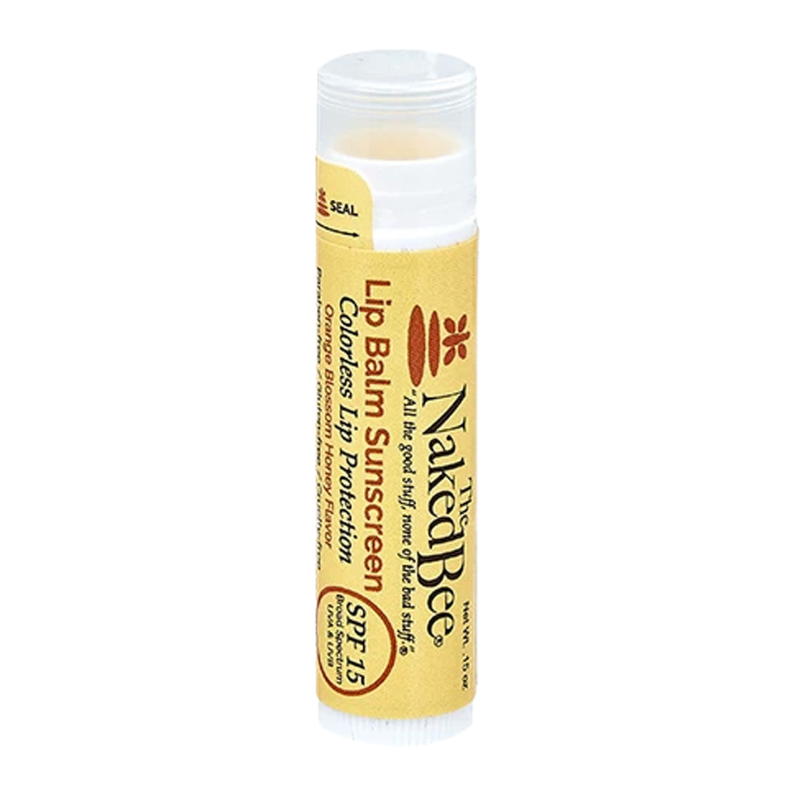 The Naked Bee Lip Balm with SPF 15