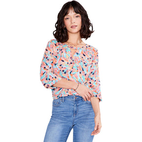 NIC+ZOE Punchy Petals Top - Women's