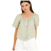 Bella Dahl Flowy Square Neck Top - Women's