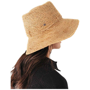 Echo Design Raffia Packable Bucket Hat
