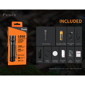 Fenix LD30 Rechargeable Flashlight