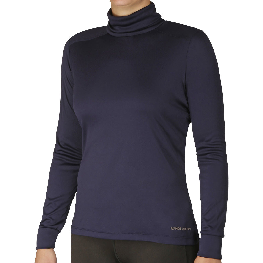 Hot Chillys Peach Skins Roll T-Neck - Women's