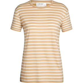 Icebreaker Granary Short Sleeve Stripe T-Shirt - Women's