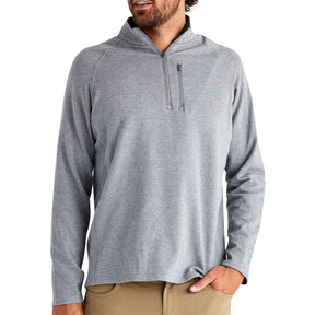 Free Fly Bamboo Heritage Fleece Quarter Zip (Past Season) - Men's